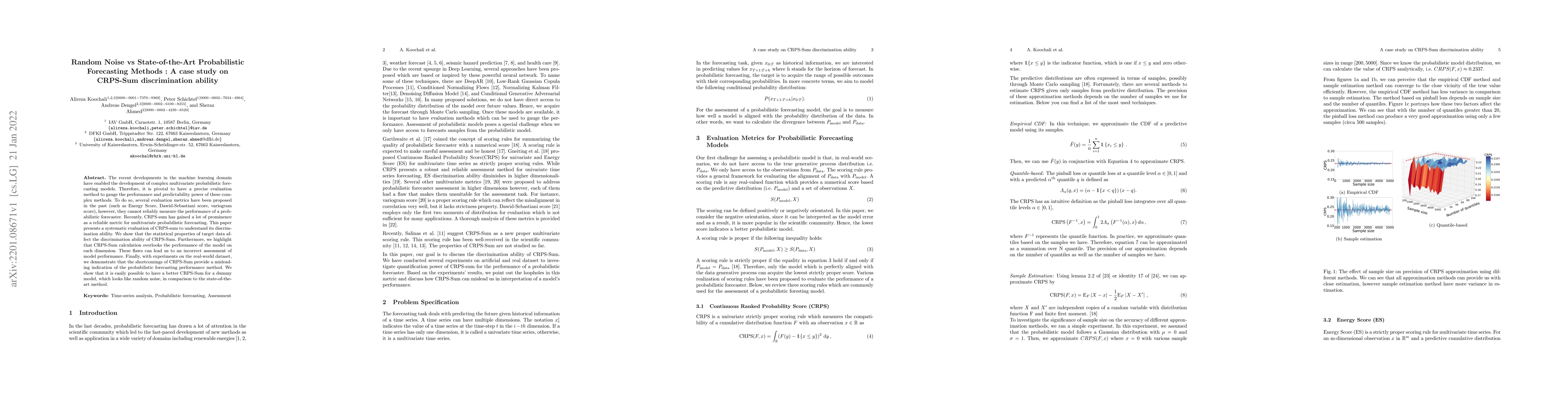 Thumbnail for Random Noise vs State-of-the-Art Probabilistic Forecasting Methods : A
  Case Study on CRPS-Sum Discrimination Ability