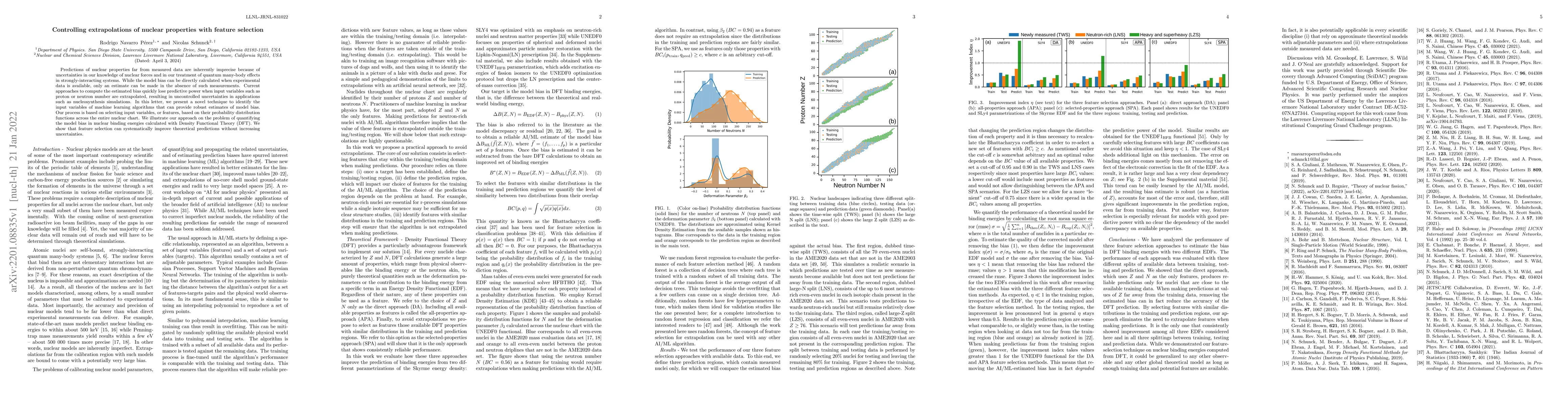 Thumbnail for Controlling extrapolations of nuclear properties with feature selection