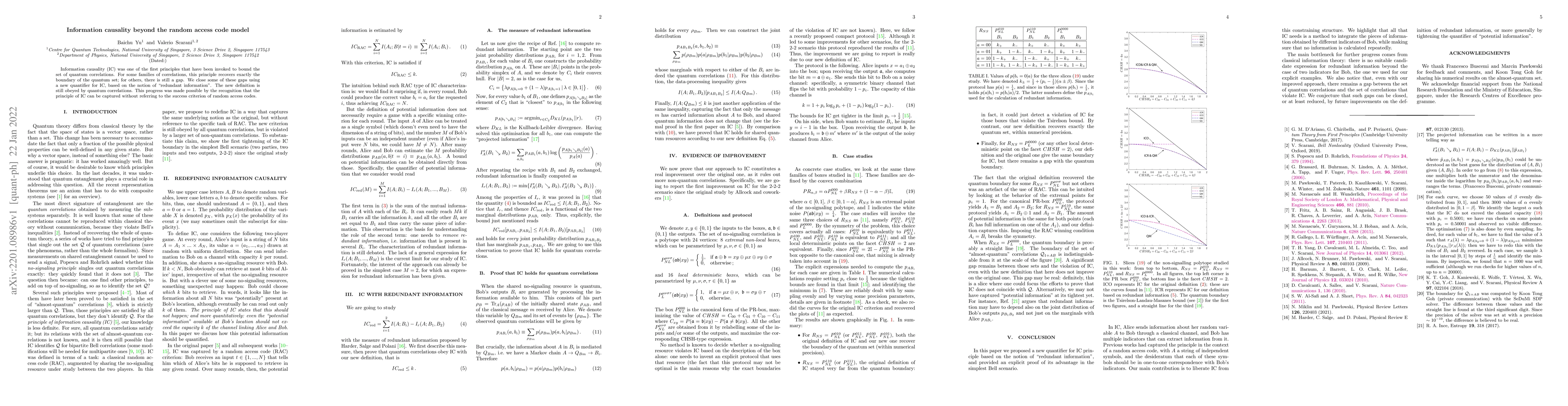 Thumbnail for Information causality beyond the random access code model