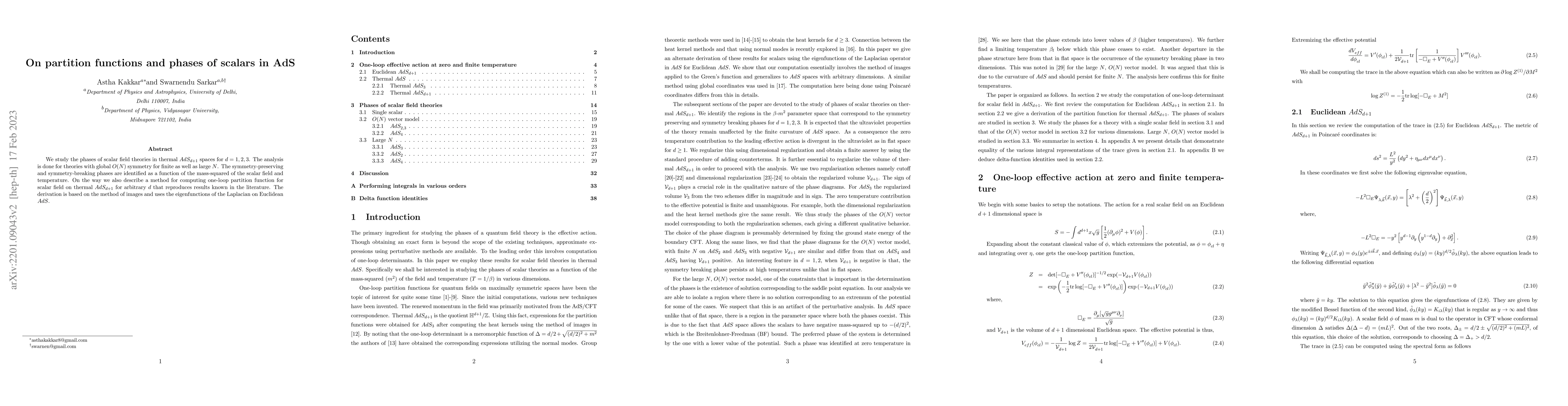 Thumbnail for On partition functions and phases of scalars in AdS