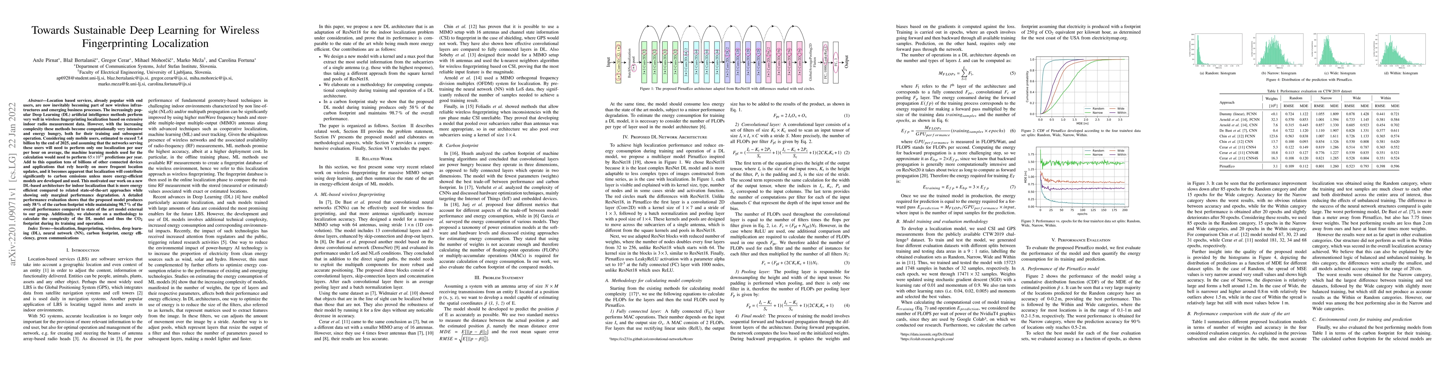 Thumbnail for Towards Sustainable Deep Learning for Wireless Fingerprinting
  Localization