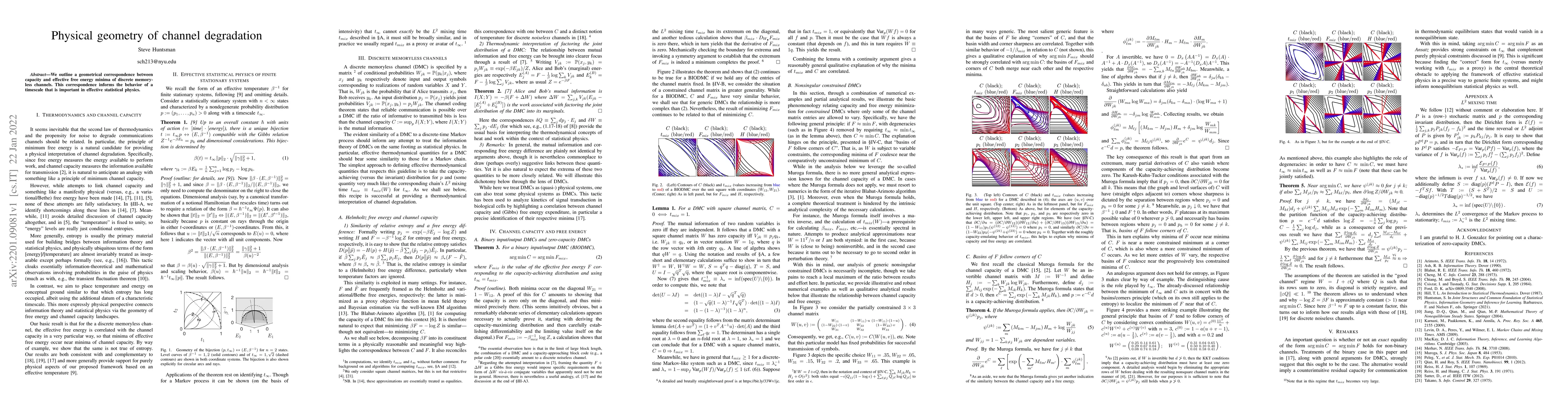 Thumbnail for Physical geometry of channel degradation