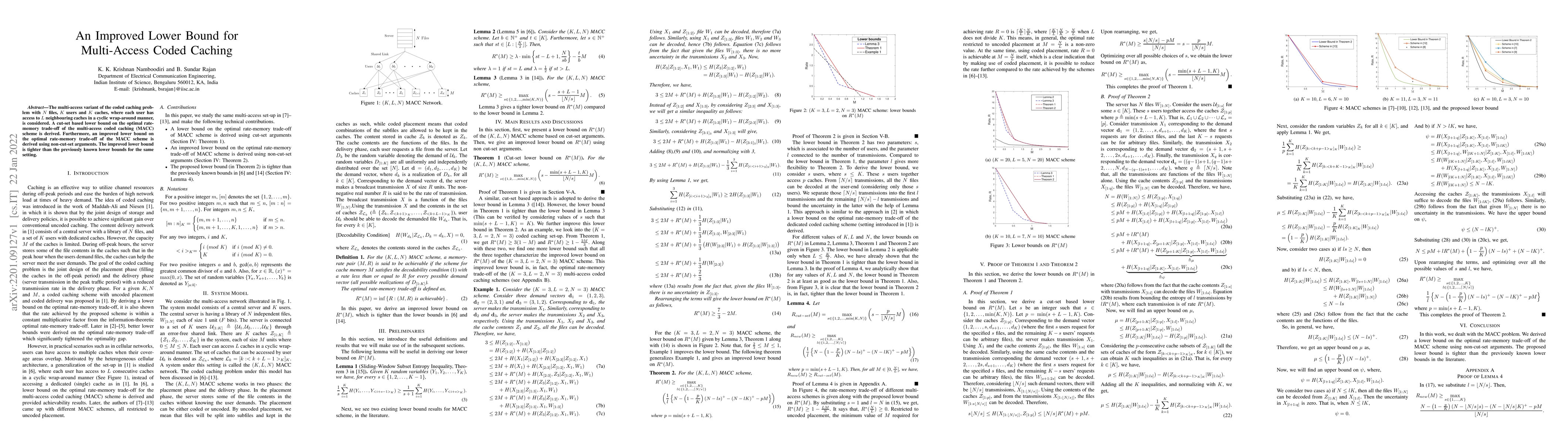 Thumbnail for An Improved Lower Bound for Multi-Access Coded Caching