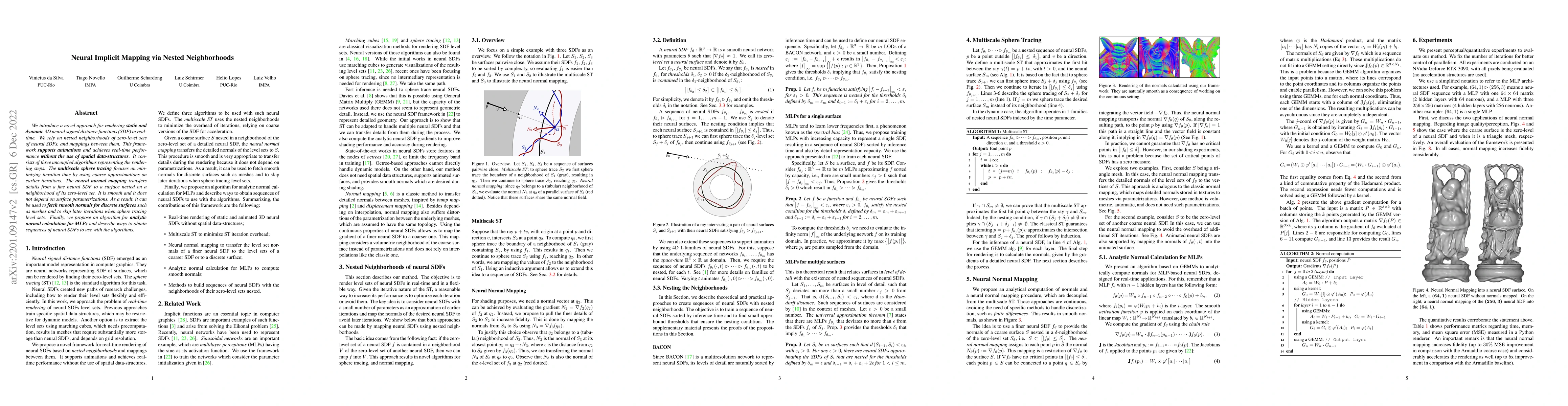 Thumbnail for Neural Implicit Mapping via Nested Neighborhoods