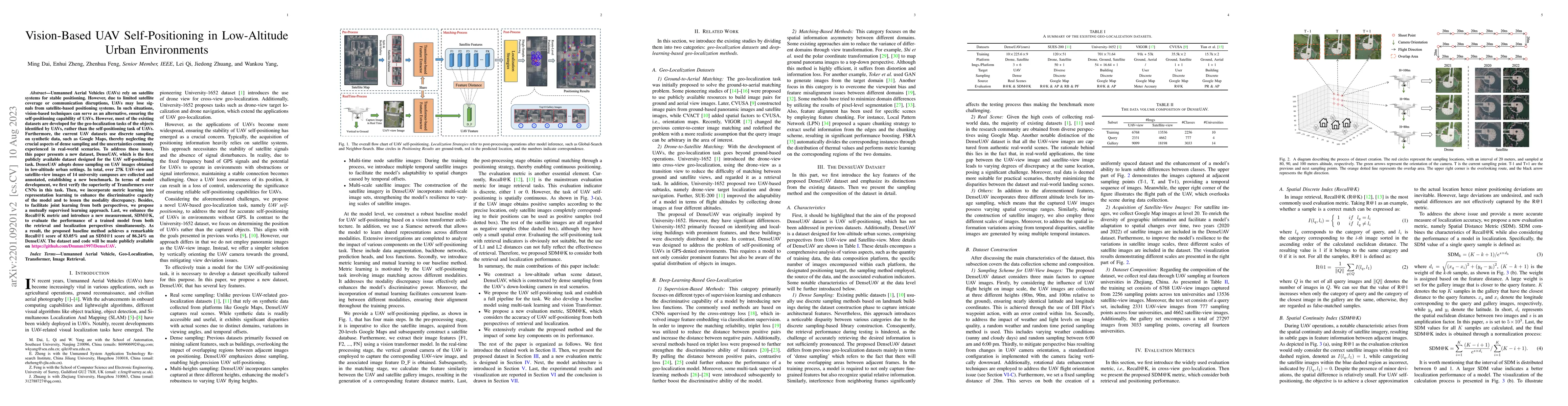Thumbnail for Vision-Based UAV Self-Positioning in Low-Altitude Urban Environments