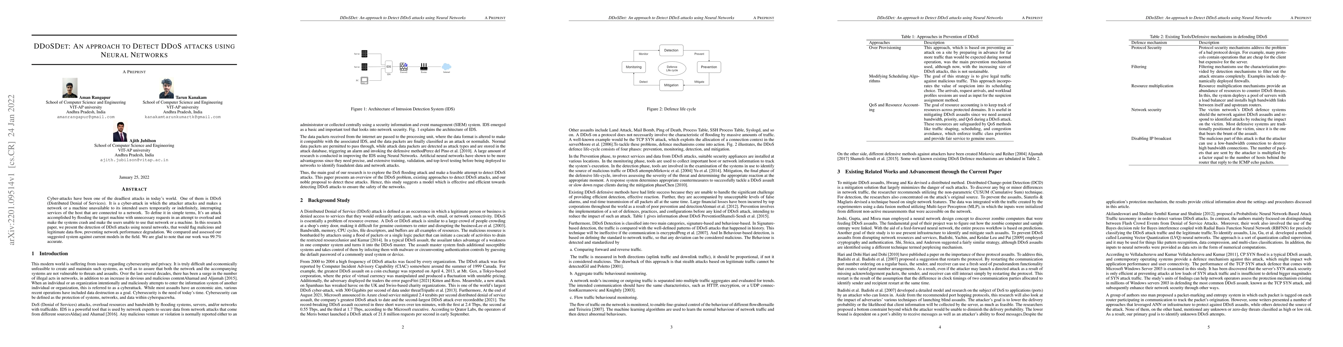 Thumbnail for DDoSDet: An approach to Detect DDoS attacks using Neural Networks