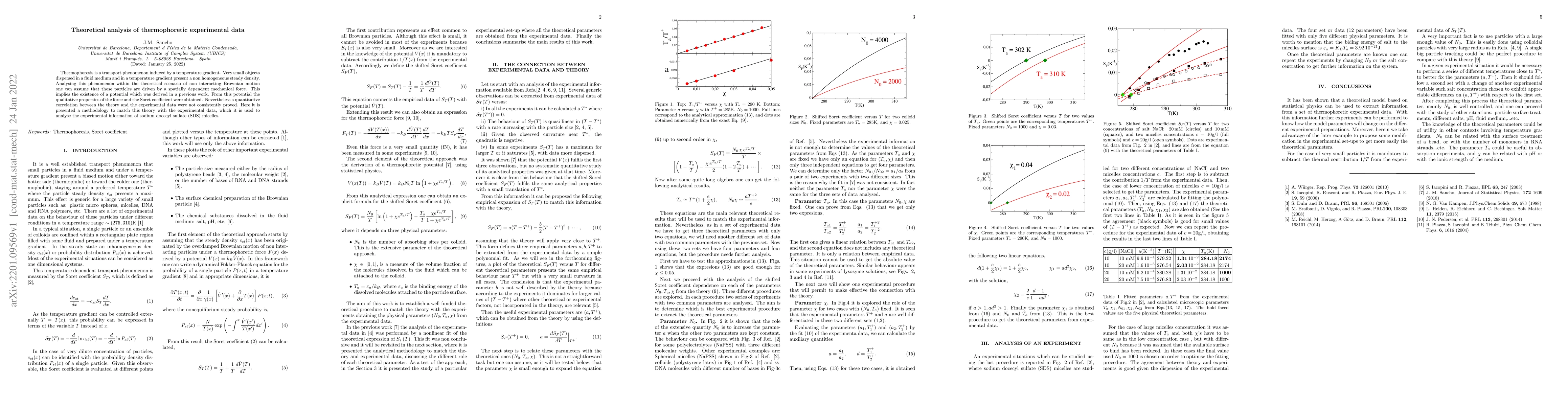 Thumbnail for Theoretical analysis of thermophoretic experimental data