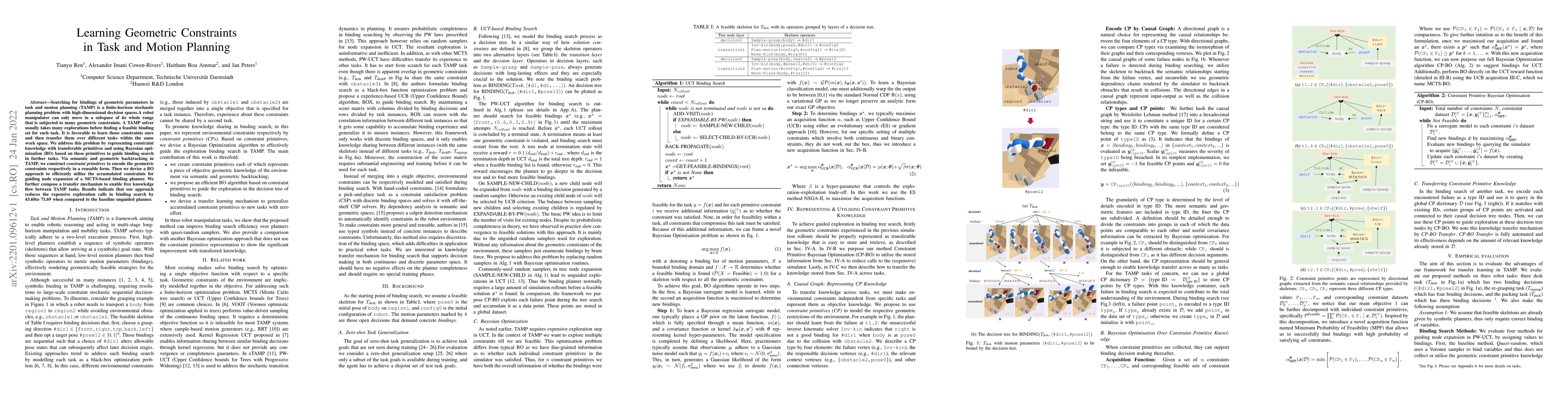 Thumbnail for Learning Geometric Constraints in Task and Motion Planning