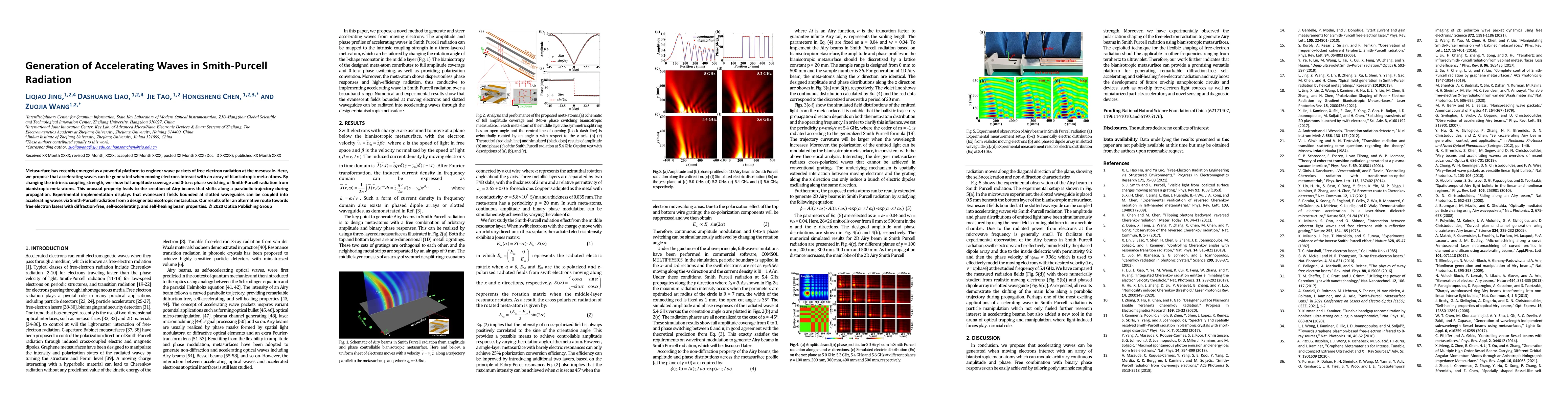Thumbnail for Generation of Accelerating Waves in Smith-Purcell Radiation