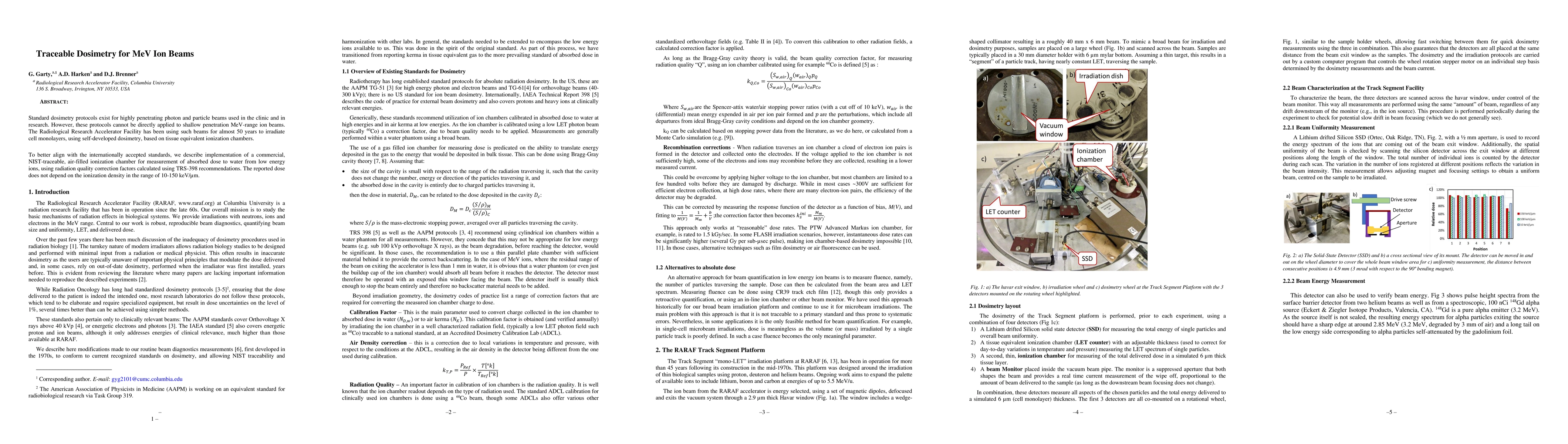Thumbnail for Traceable Dosimetry for MeV Ion Beams