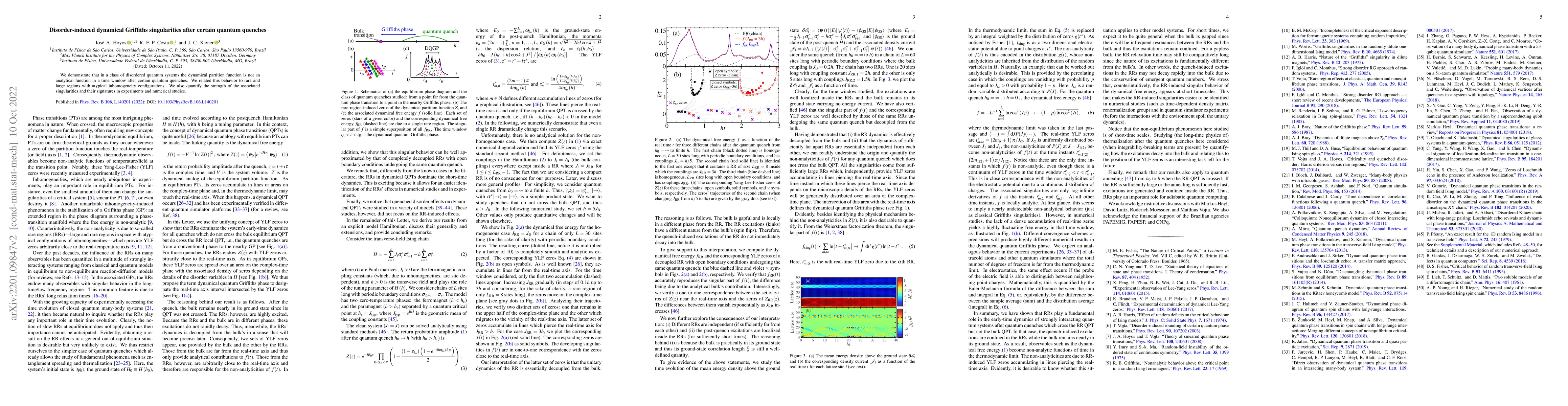Thumbnail for Disorder-induced dynamical Griffiths singularities after certain quantum
  quenches