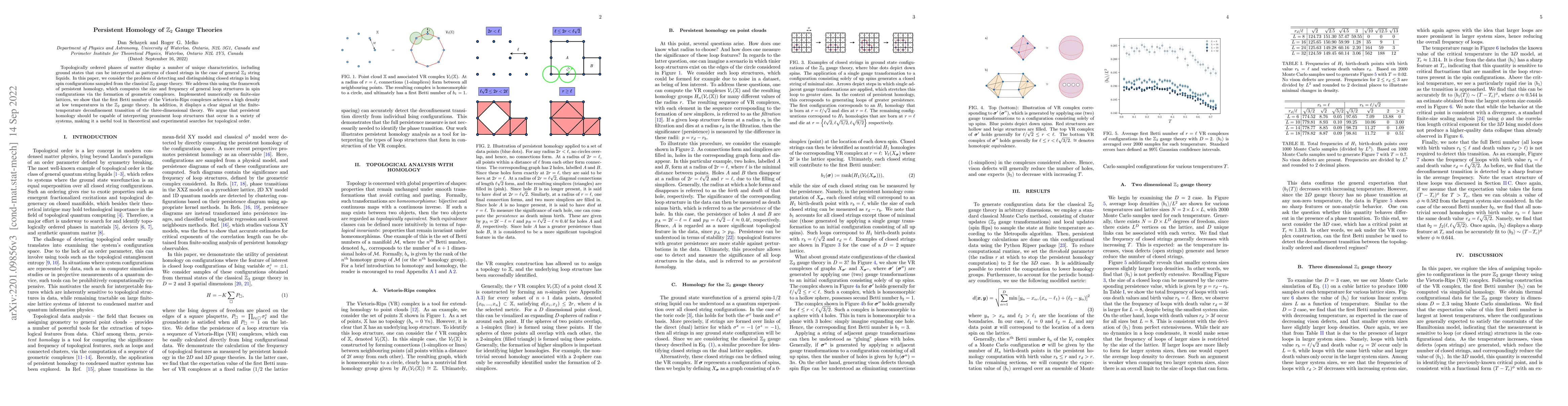Thumbnail for Persistent Homology of $\mathbb{Z}_2$ Gauge Theories