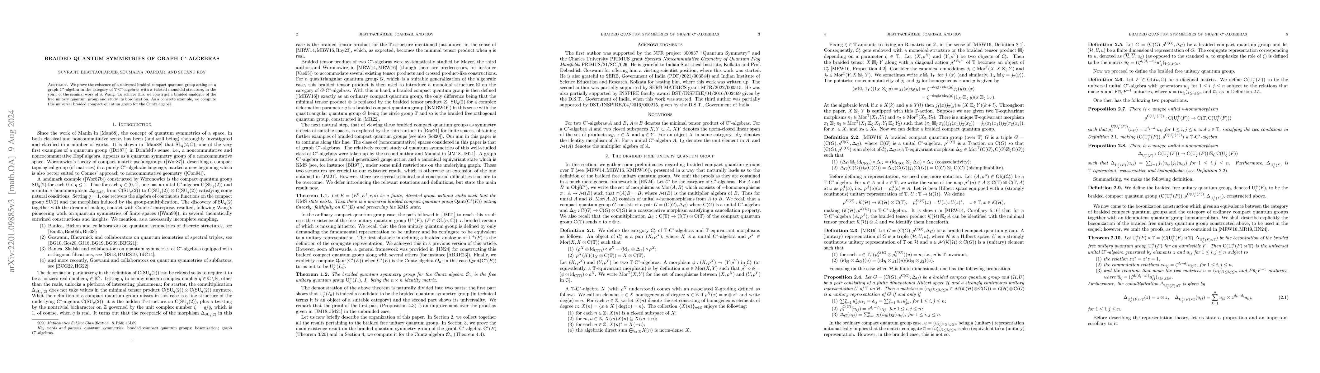 Thumbnail for Braided quantum symmetries of graph $\mathrm{C}^*$-algebras