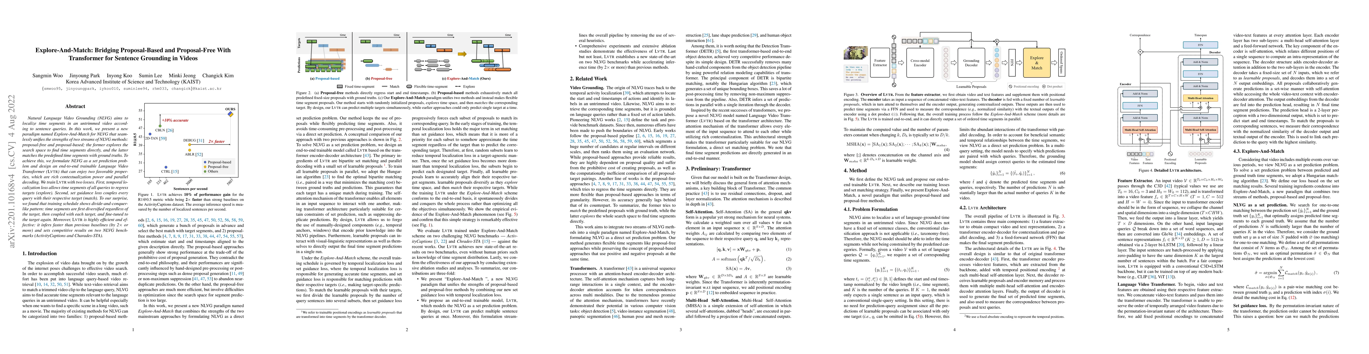 Thumbnail for Explore-And-Match: Bridging Proposal-Based and Proposal-Free With
  Transformer for Sentence Grounding in Videos