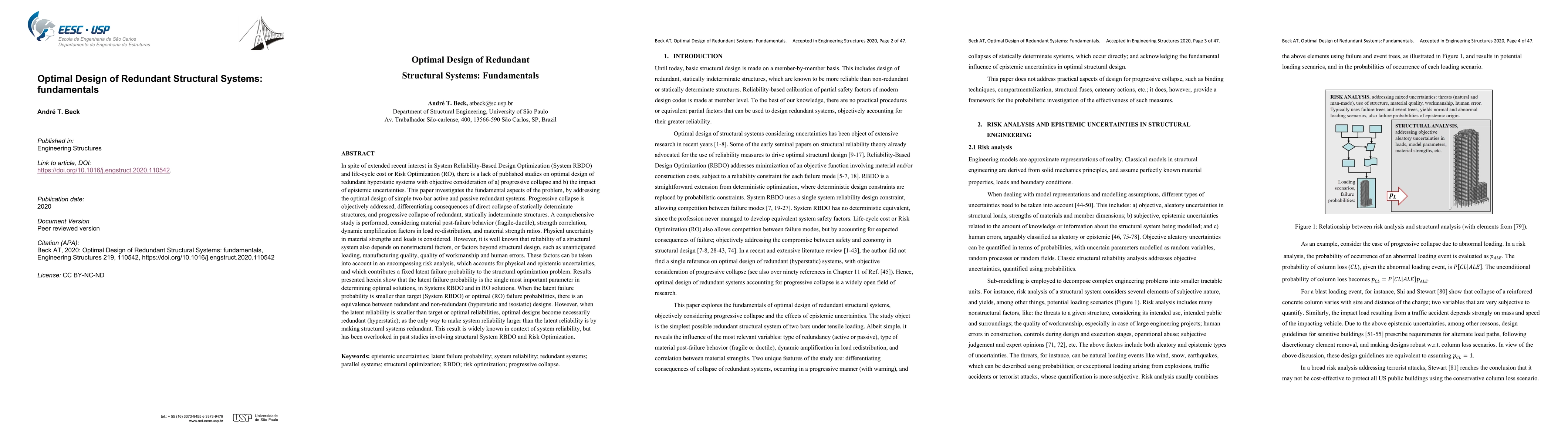 Thumbnail for Optimal design of redundant structural systems: fundamentals