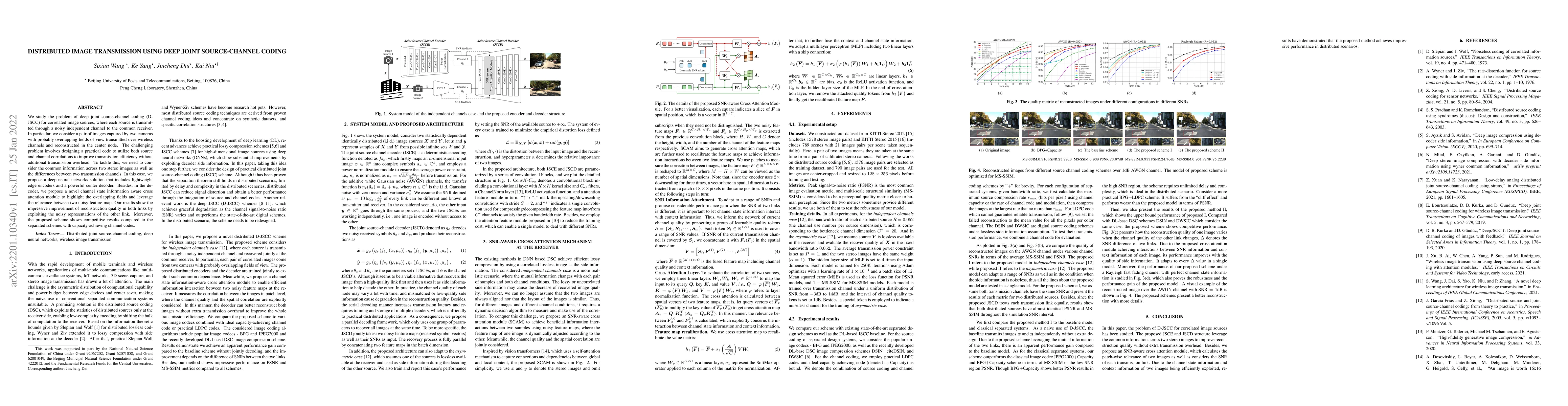 Thumbnail for Distributed Image Transmission using Deep Joint Source-Channel Coding