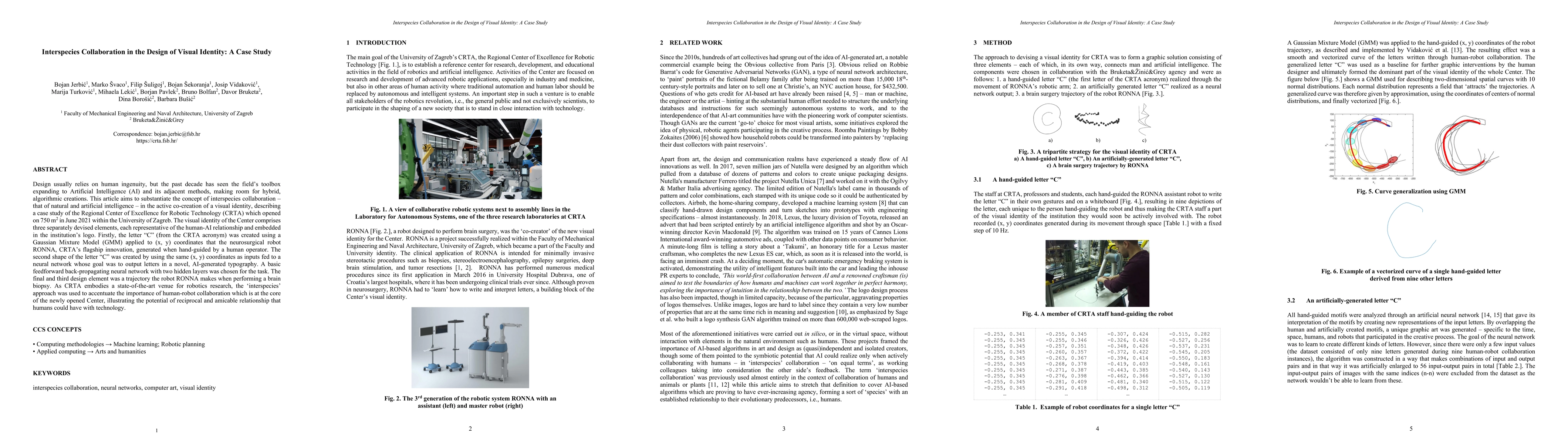 Thumbnail for Interspecies Collaboration in the Design of Visual Identity: A Case
  Study