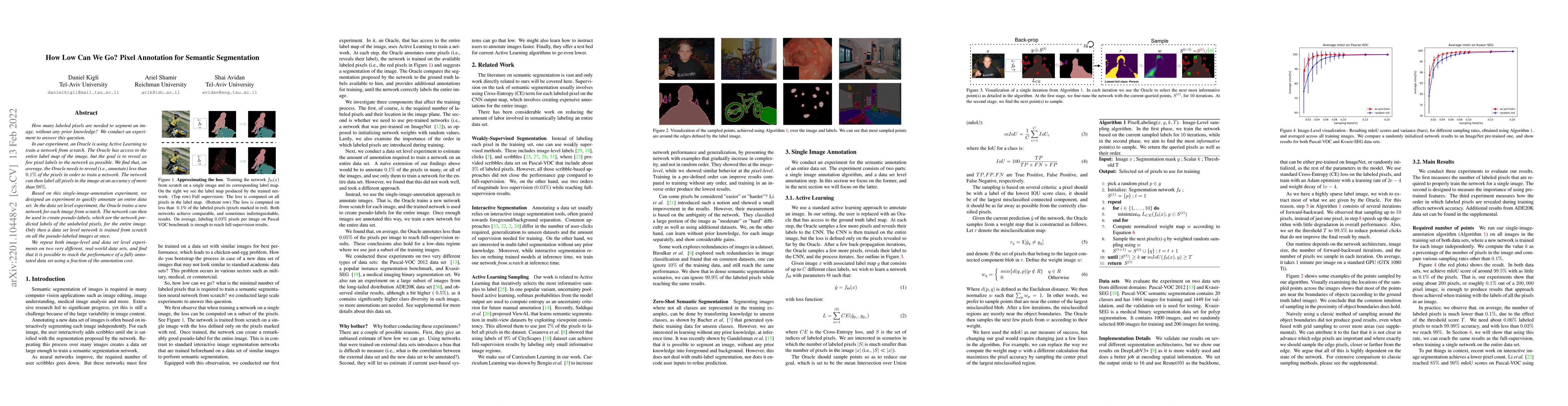 Thumbnail for How Low Can We Go? Pixel Annotation for Semantic Segmentation