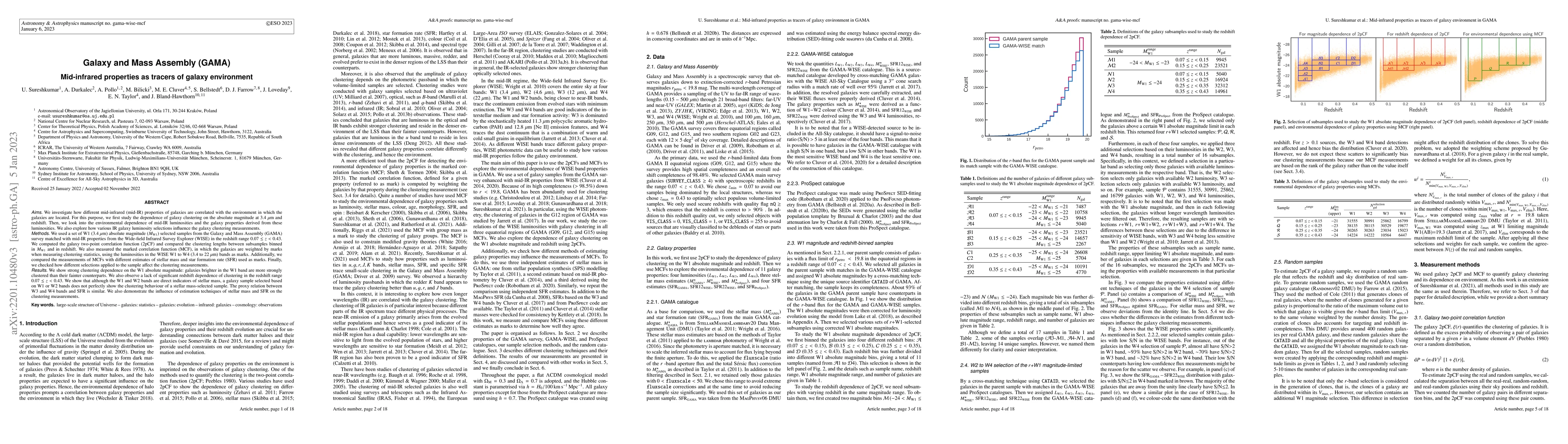 Thumbnail for Galaxy and Mass Assembly (GAMA): Mid-infrared properties as tracers of
  galaxy environment
