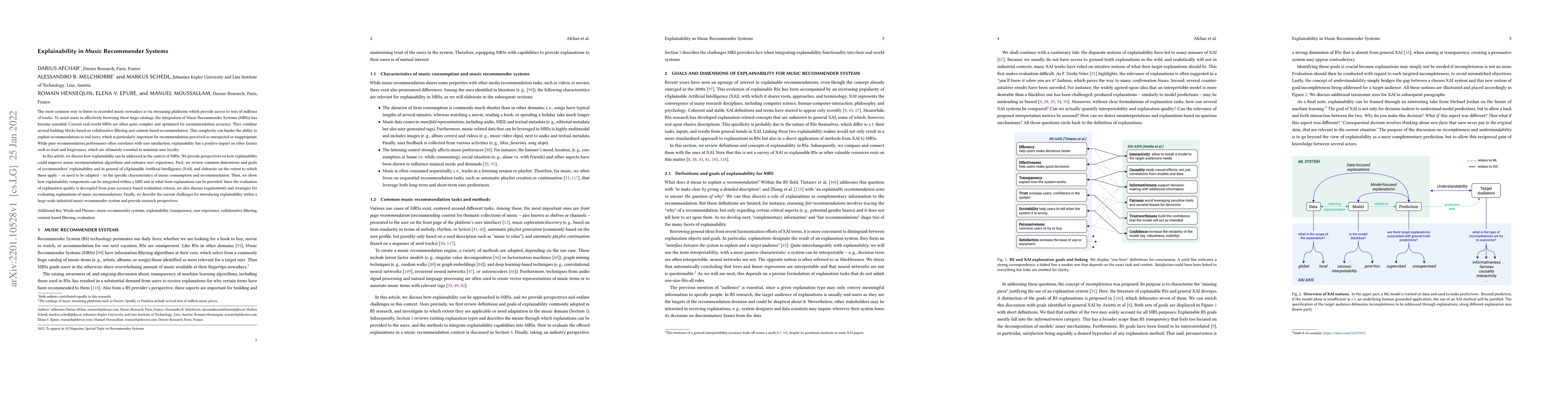 Thumbnail for Explainability in Music Recommender Systems