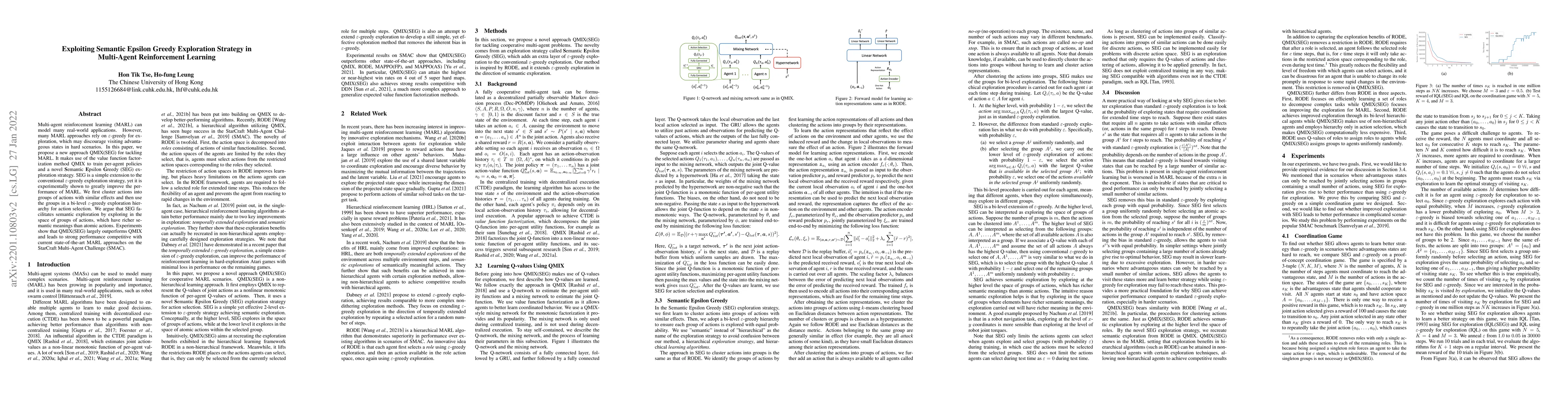 Thumbnail for Exploiting Semantic Epsilon Greedy Exploration Strategy in Multi-Agent
  Reinforcement Learning