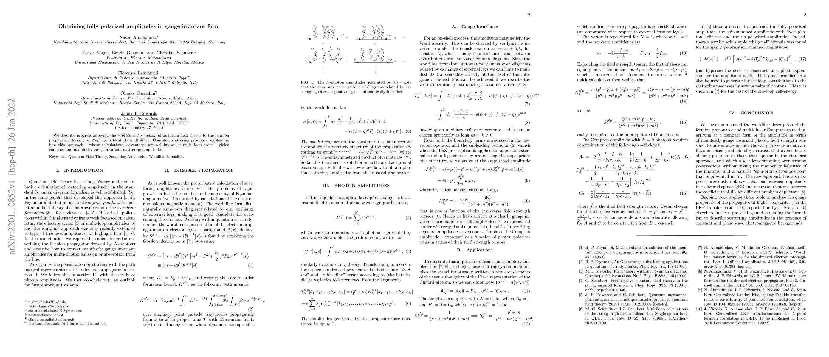 Thumbnail for Obtaining fully polarised amplitudes in gauge invariant form