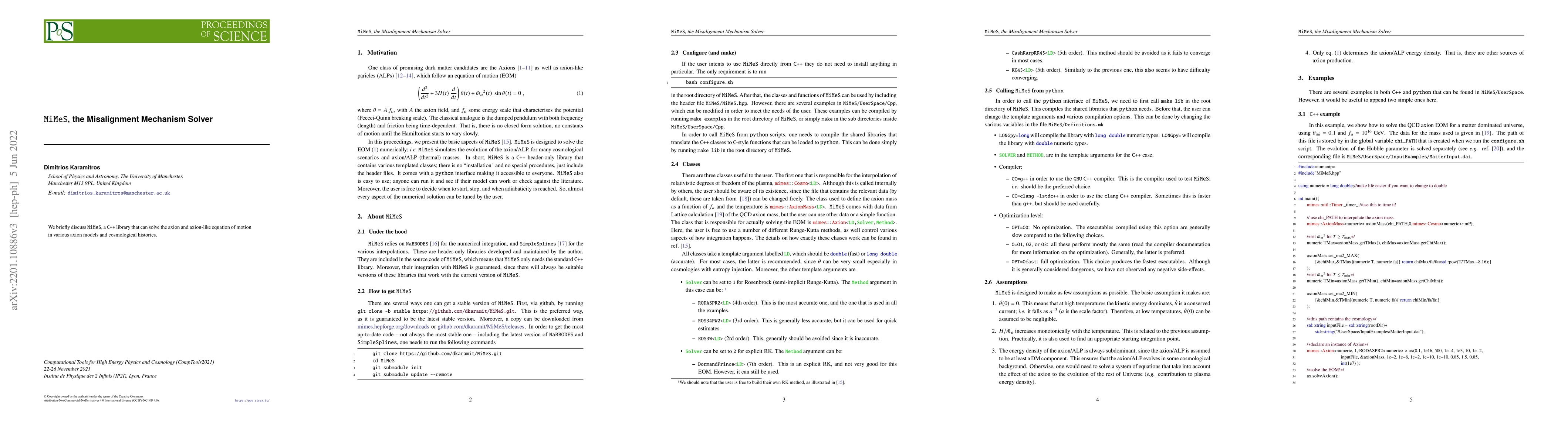 Thumbnail for MiMeS, the Misalignment Mechanism Solver