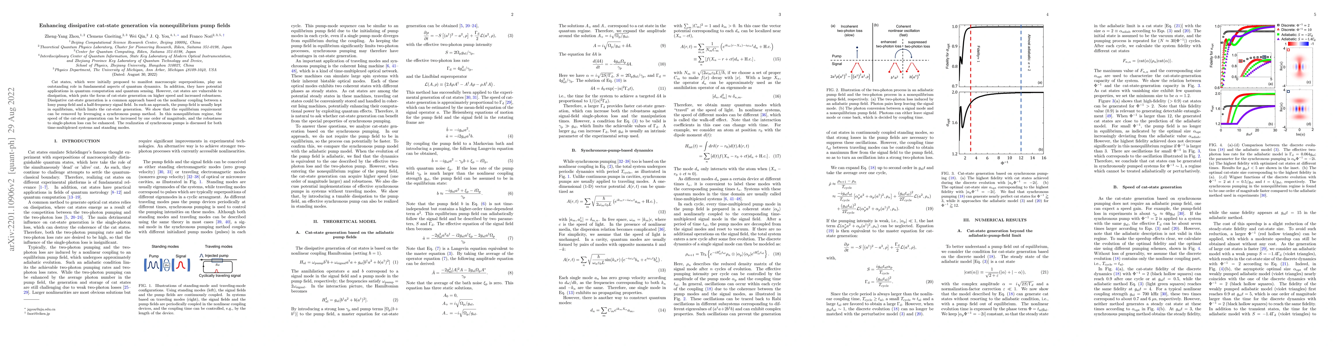 Thumbnail for Enhancing dissipative cat-state generation via nonequilibrium pump
  fields