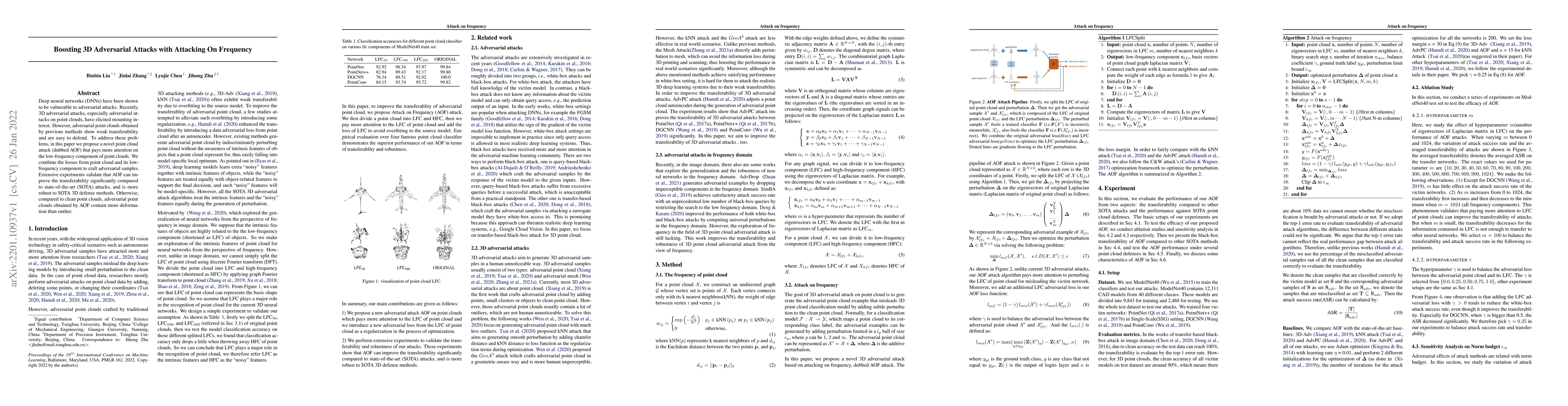 Thumbnail for Boosting 3D Adversarial Attacks with Attacking On Frequency