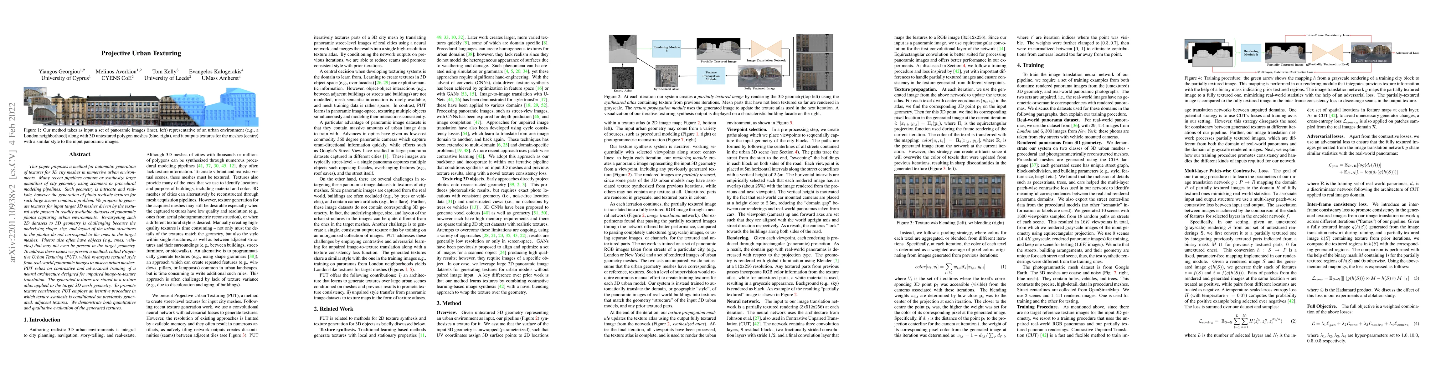 Thumbnail for Projective Urban Texturing
