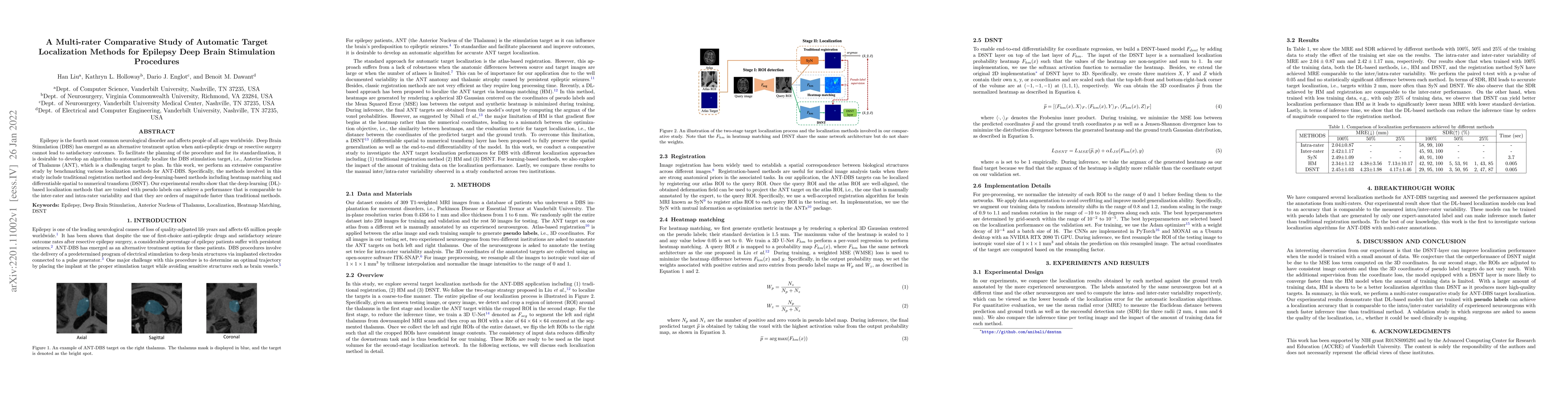 Thumbnail for A Multi-rater Comparative Study of Automatic Target Localization Methods
  for Epilepsy Deep Brain Stimulation Procedures