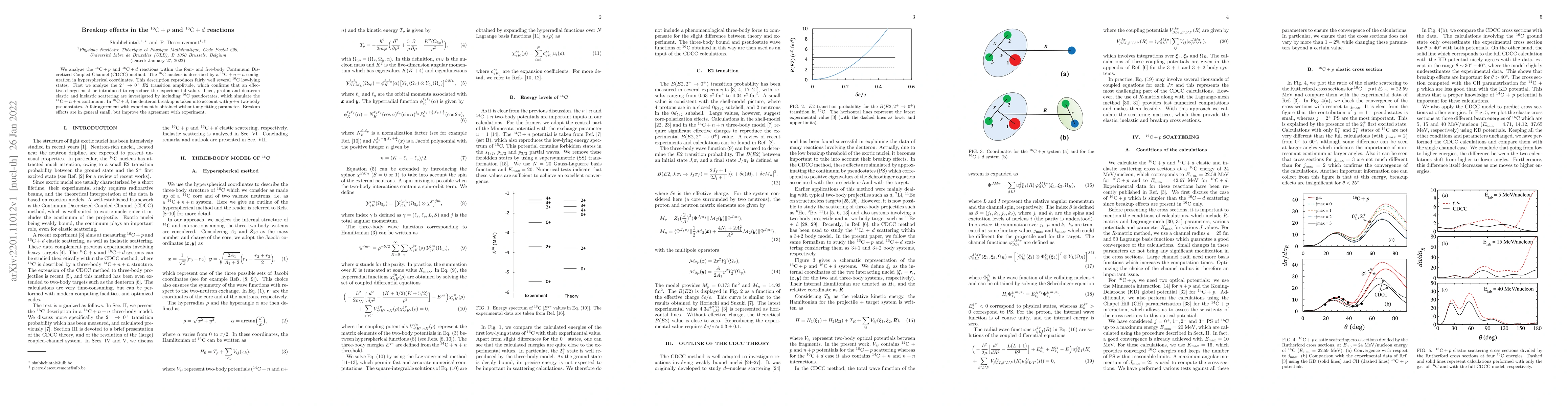 Thumbnail for Breakup effects in the $^{16}{\rm C}+p$ and $^{16}{\rm C}+d$ reactions