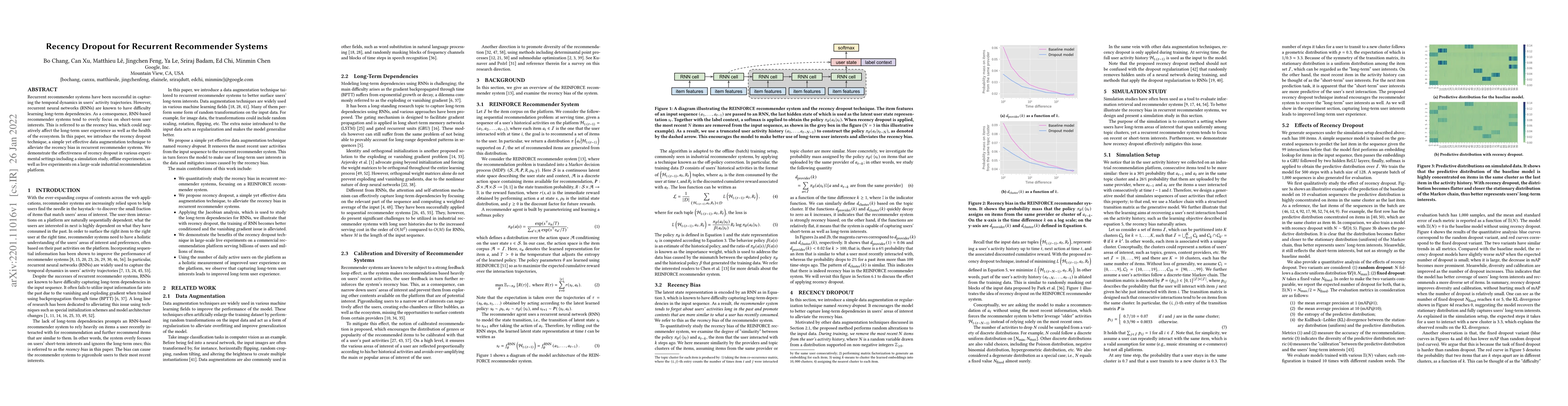 Thumbnail for Recency Dropout for Recurrent Recommender Systems