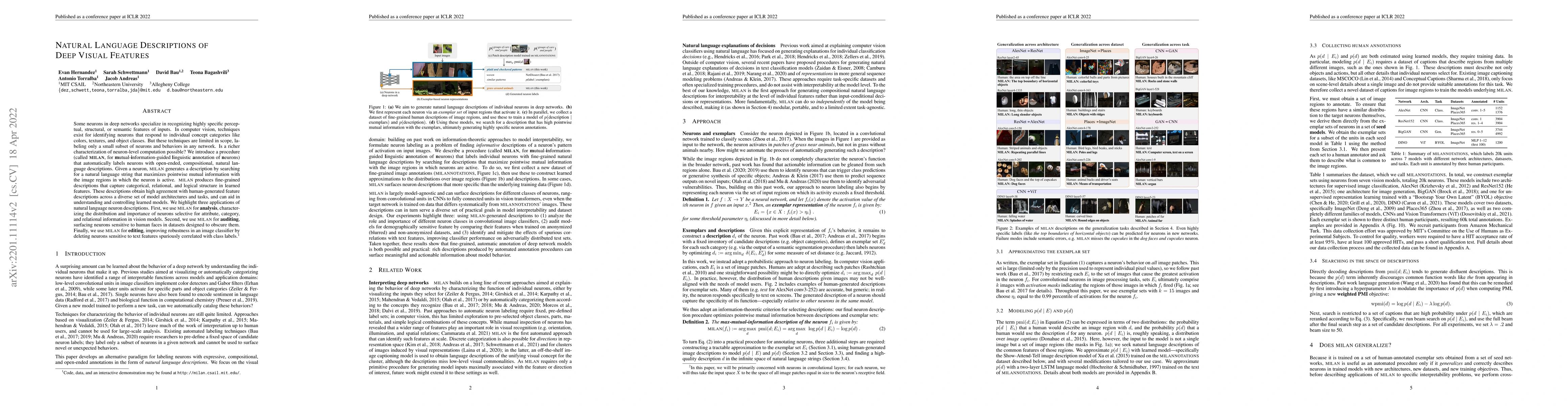Thumbnail for Natural Language Descriptions of Deep Visual Features