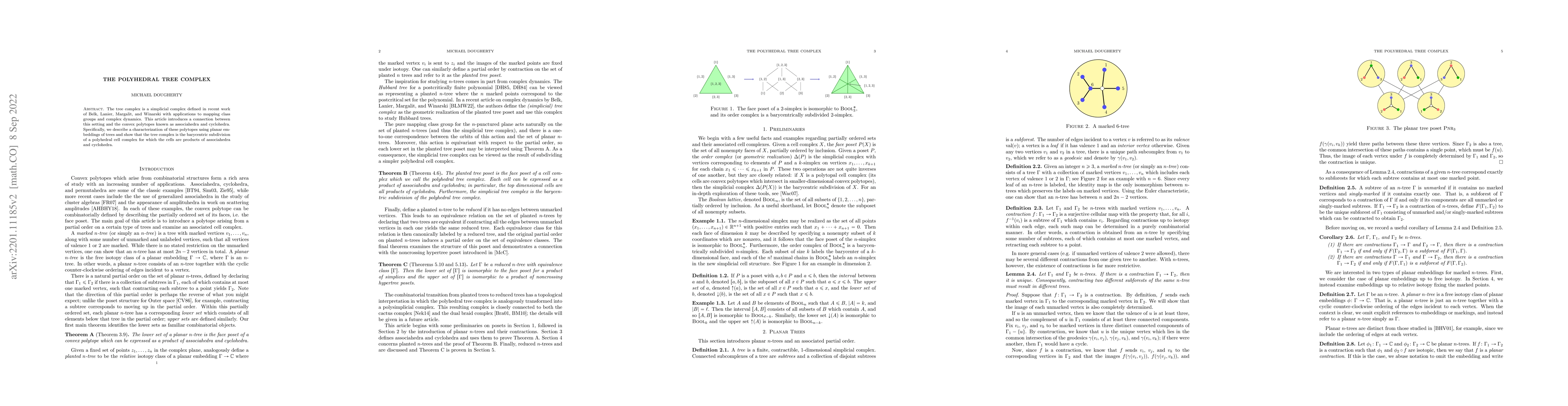 Thumbnail for The Polyhedral Tree Complex