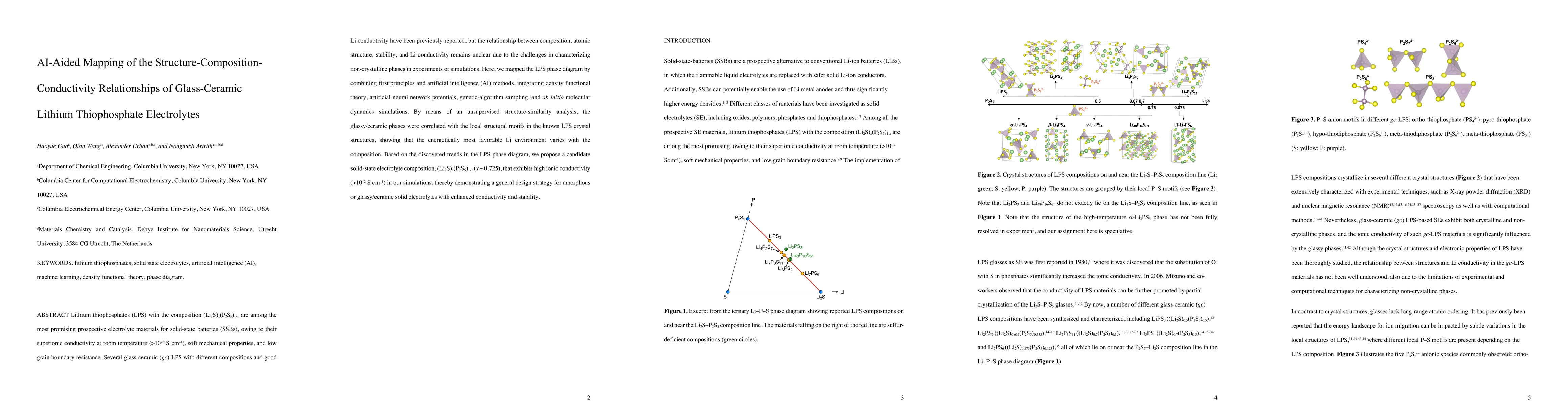 Thumbnail for AI-Aided Mapping of the Structure-Composition-Conductivity Relationships
  of Glass-Ceramic Lithium Thiophosphate Electrolytes