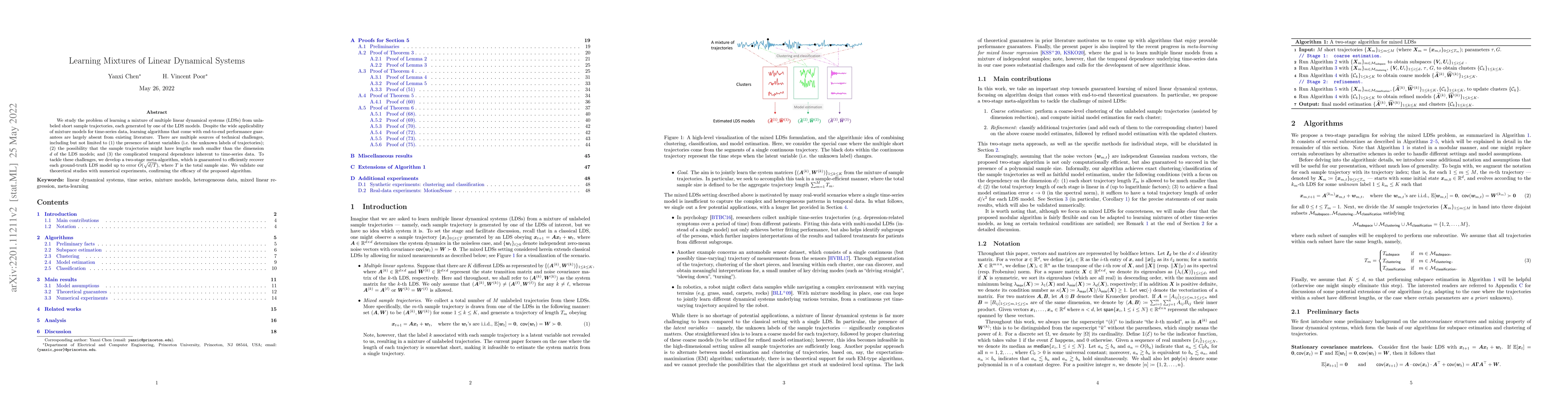 Thumbnail for Learning Mixtures of Linear Dynamical Systems