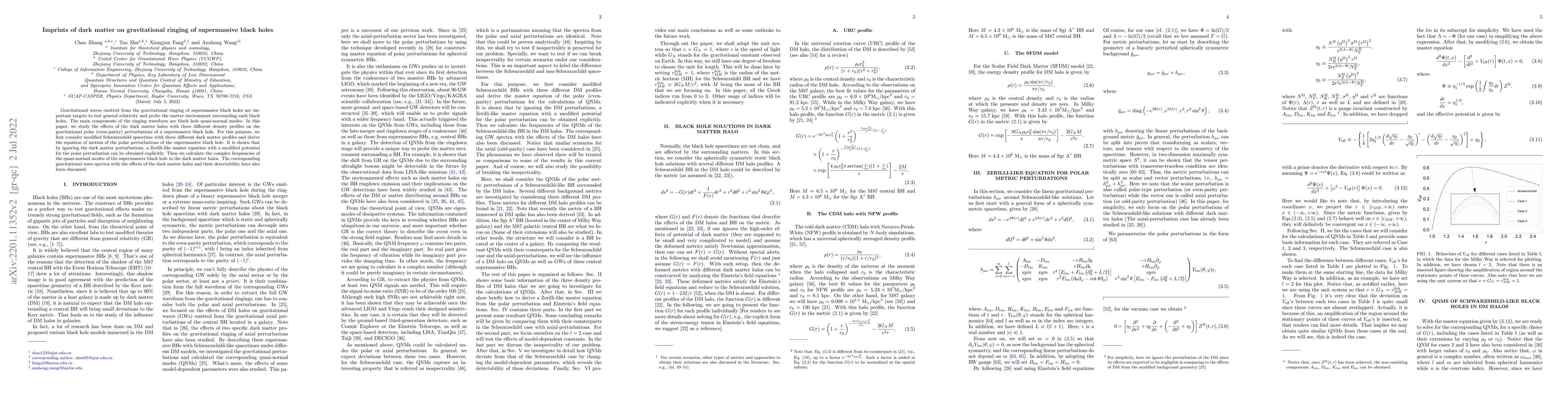 Thumbnail for Imprints of dark matter on gravitational ringing of supermassive black
  holes
