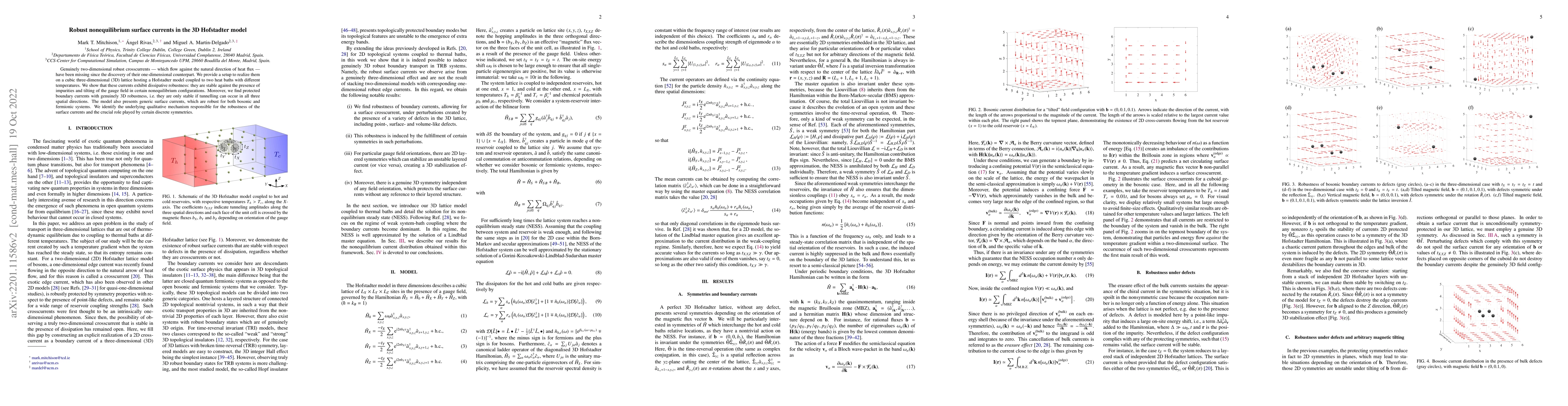 Thumbnail for Robust nonequilibrium surface currents in the 3D Hofstadter model