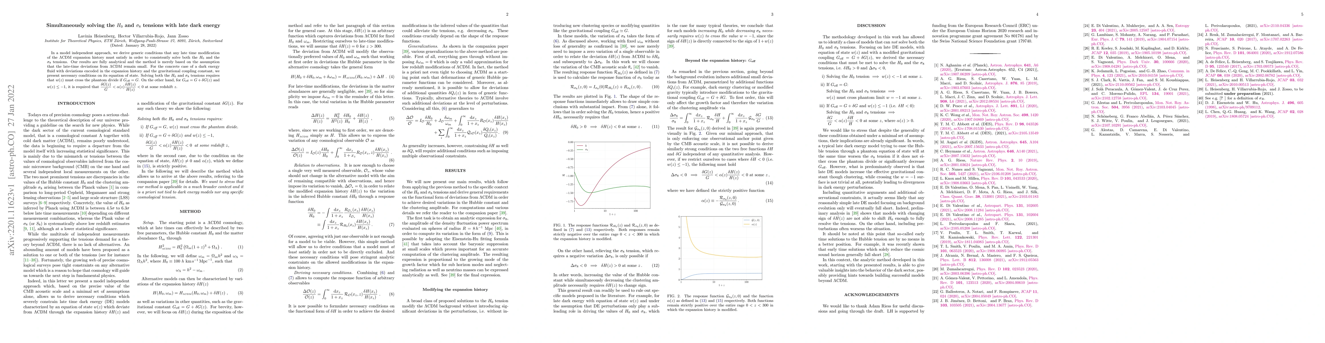 Thumbnail for Simultaneously solving the $H_0$ and $\sigma_8$ tensions with late dark
  energy
