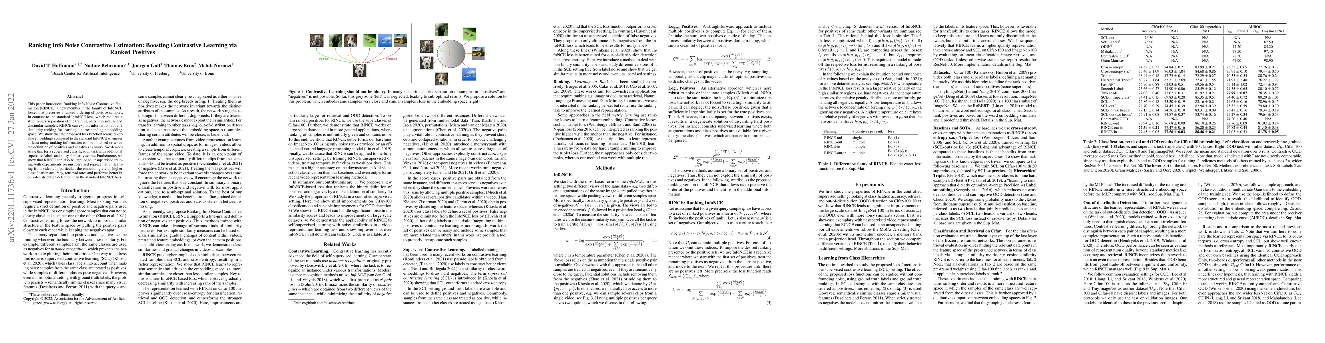 Thumbnail for Ranking Info Noise Contrastive Estimation: Boosting Contrastive Learning
  via Ranked Positives
