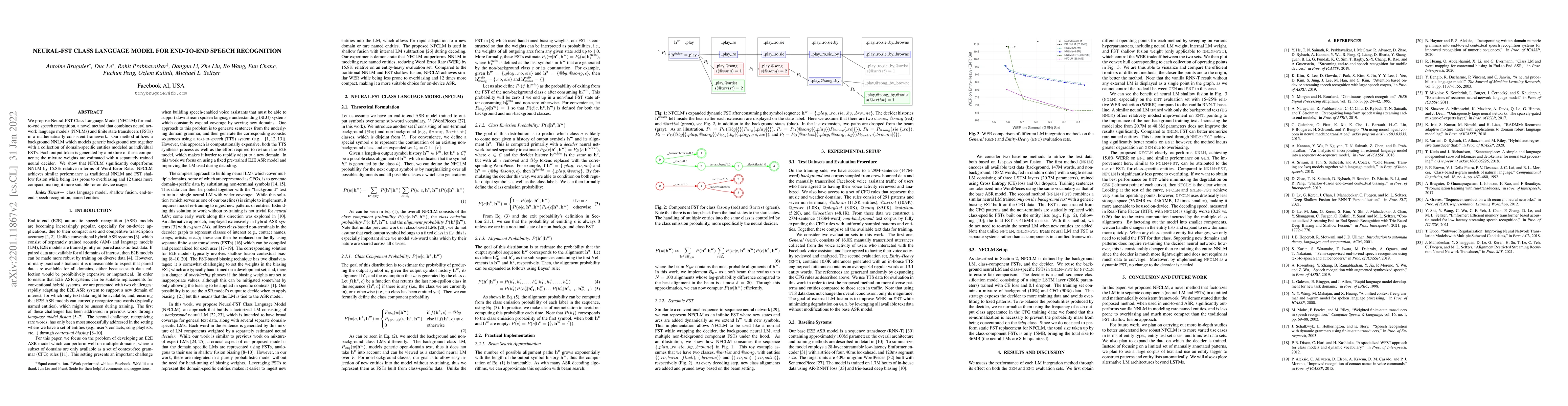 Thumbnail for Neural-FST Class Language Model for End-to-End Speech Recognition