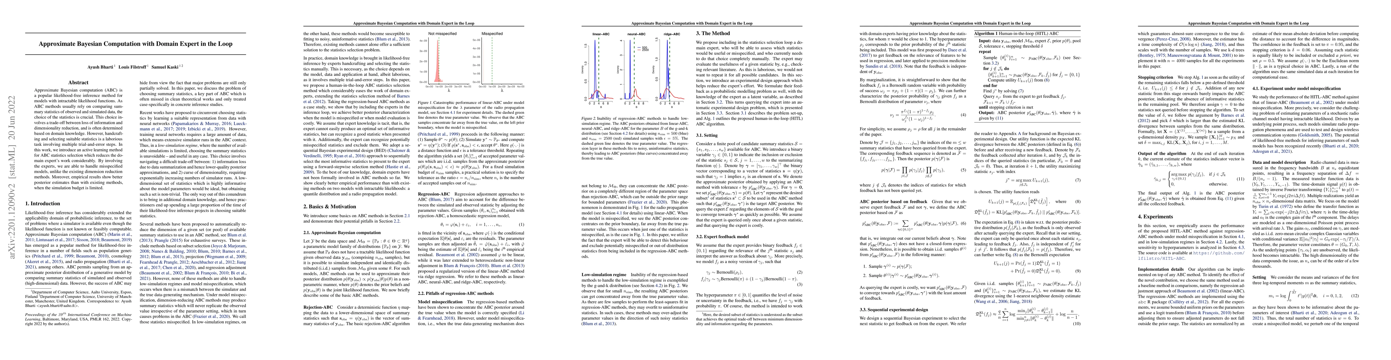 Thumbnail for Approximate Bayesian Computation with Domain Expert in the Loop