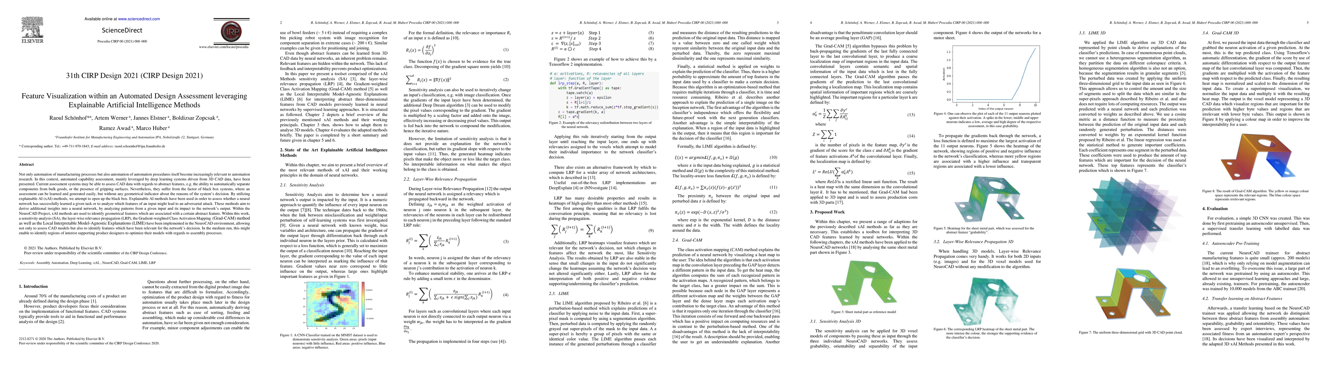Thumbnail for Feature Visualization within an Automated Design Assessment leveraging
  Explainable Artificial Intelligence Methods