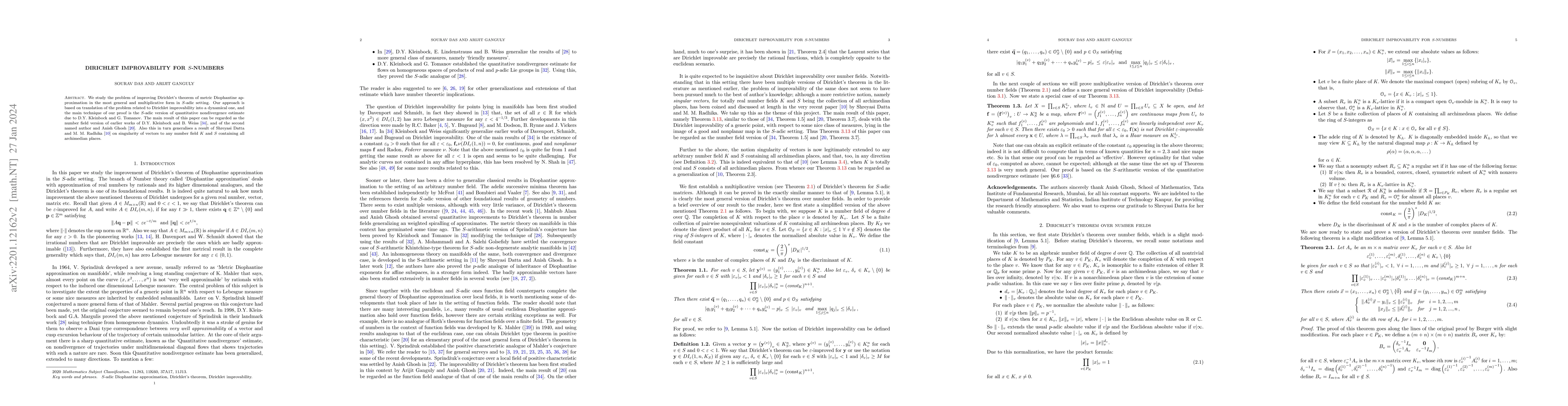 Thumbnail for Dirichlet improvability for $S$-numbers