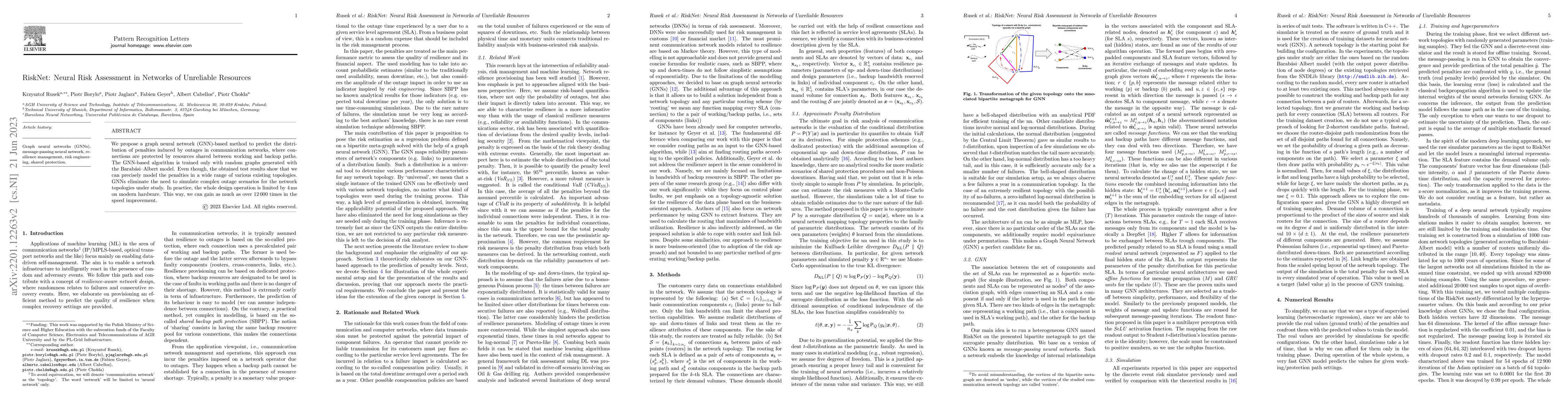 Thumbnail for RiskNet: Neural Risk Assessment in Networks of Unreliable Resources