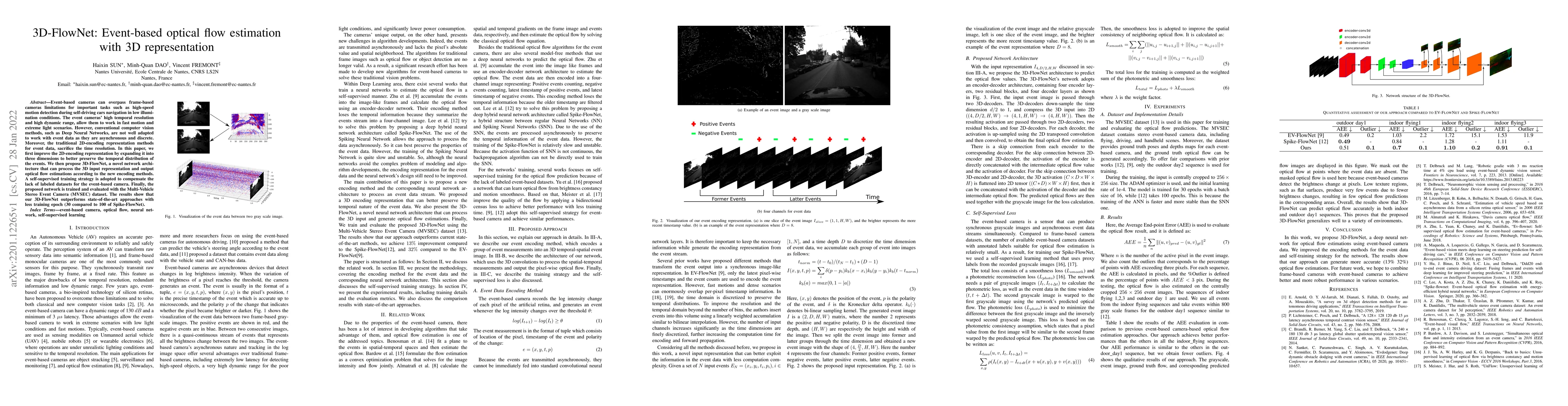 Thumbnail for 3D-FlowNet: Event-based optical flow estimation with 3D representation