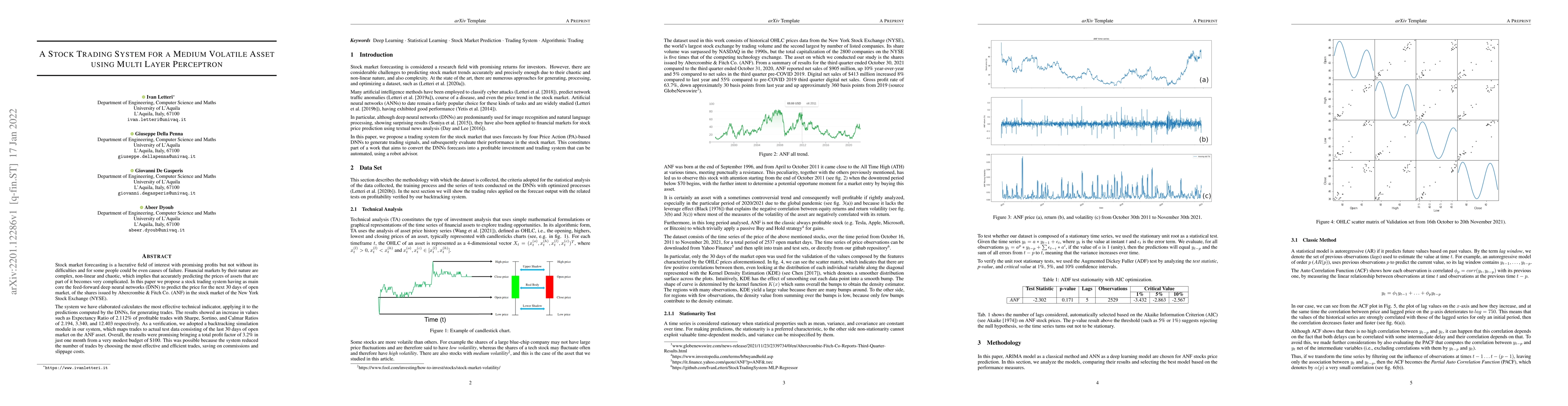 Thumbnail for A Stock Trading System for a Medium Volatile Asset using Multi Layer
  Perceptron