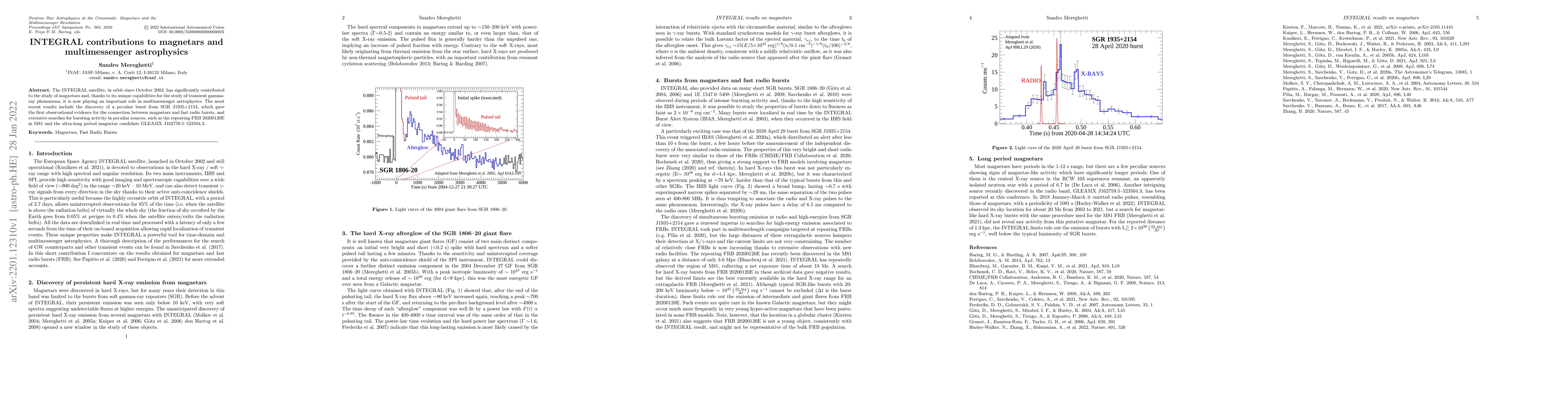 Thumbnail for INTEGRAL contributions to magnetars and multimessenger astrophysics