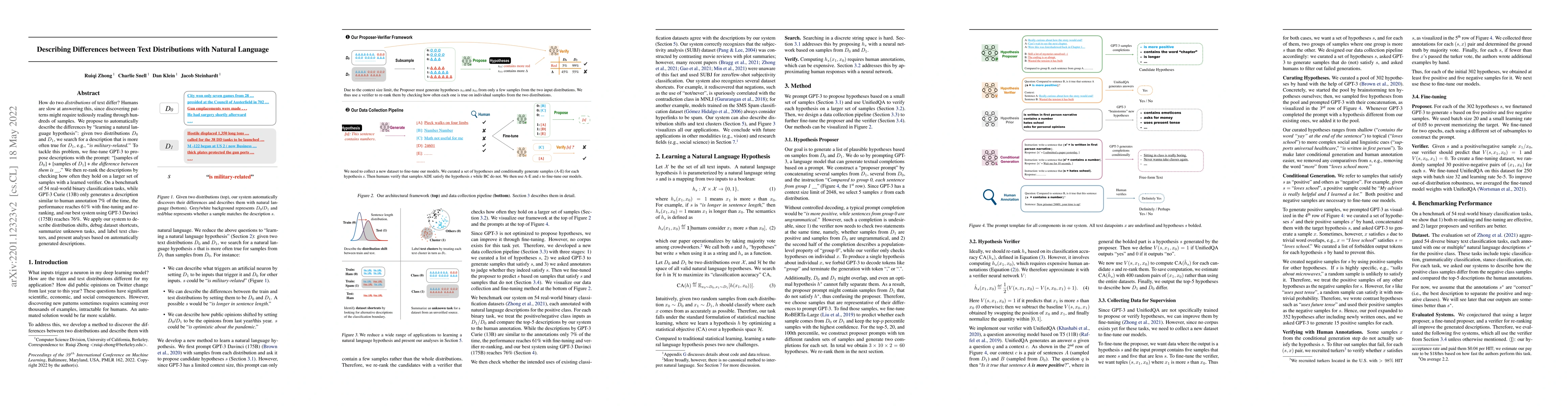 Thumbnail for Describing Differences between Text Distributions with Natural Language